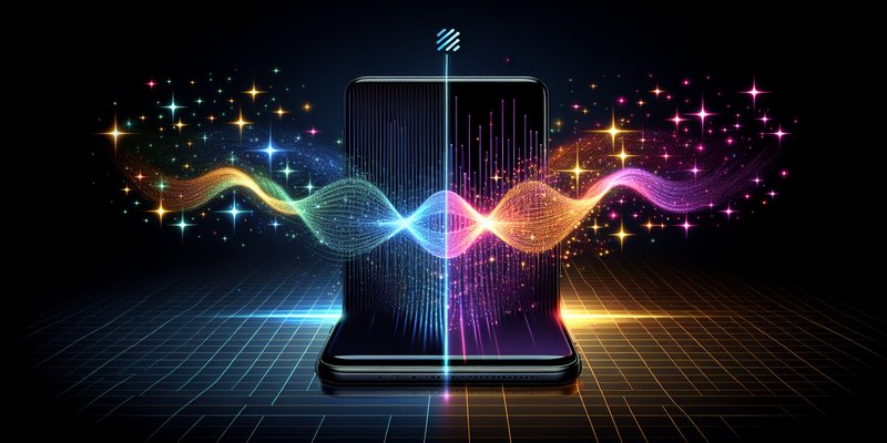 Smart assistant interface with Apple and AI visual elements representing the Siri overhaul