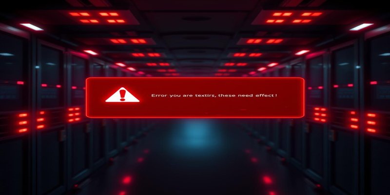 Digital error screen with ChatGPT logo representing service outage and disruption